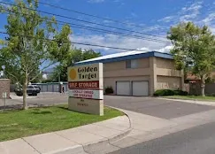 Golden Target sign