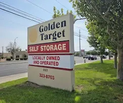 Golden Target sign