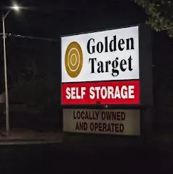 Golden Target sign