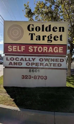 Golden Target sign
